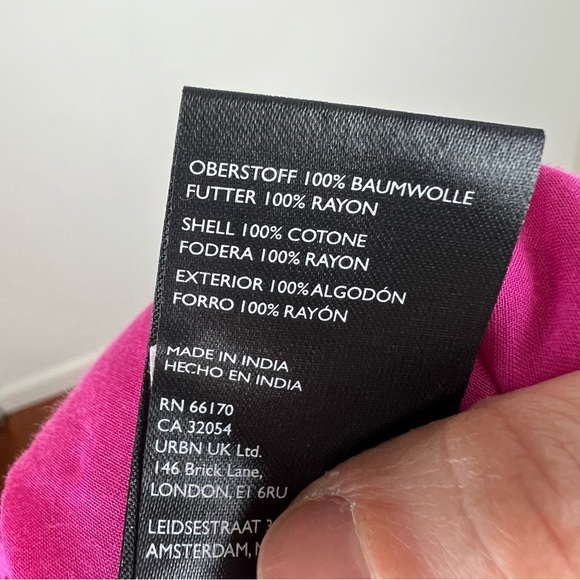 Anthropologie  The Katerina V-Neck Button-Front Midi Dress Size M - Picture 9 of 9